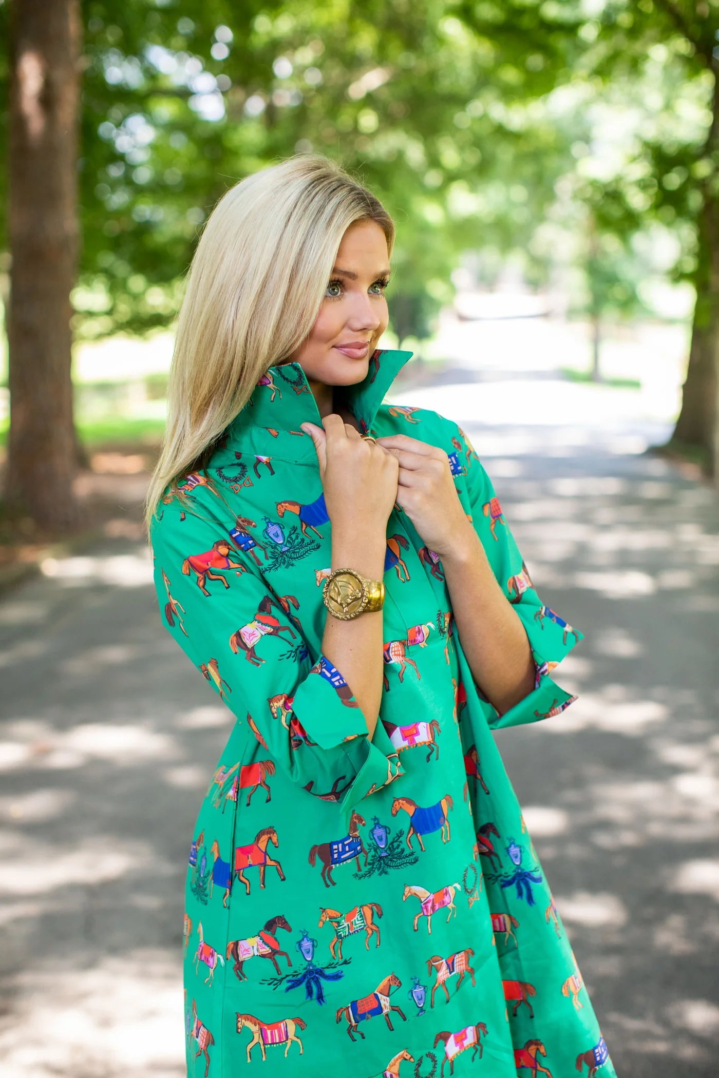 HIGH HORSE SHIRT DRESS