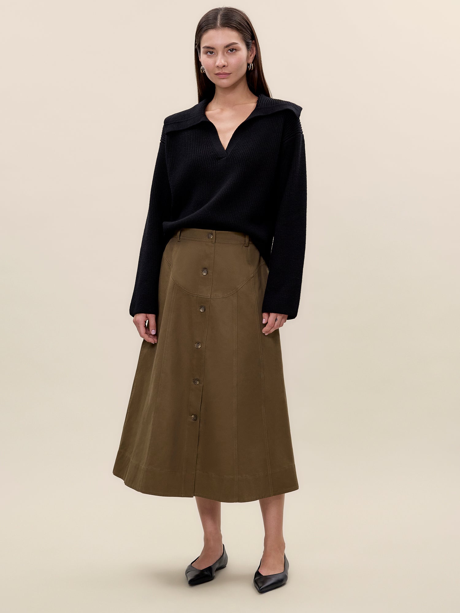 ARIA TWILL SKIRT