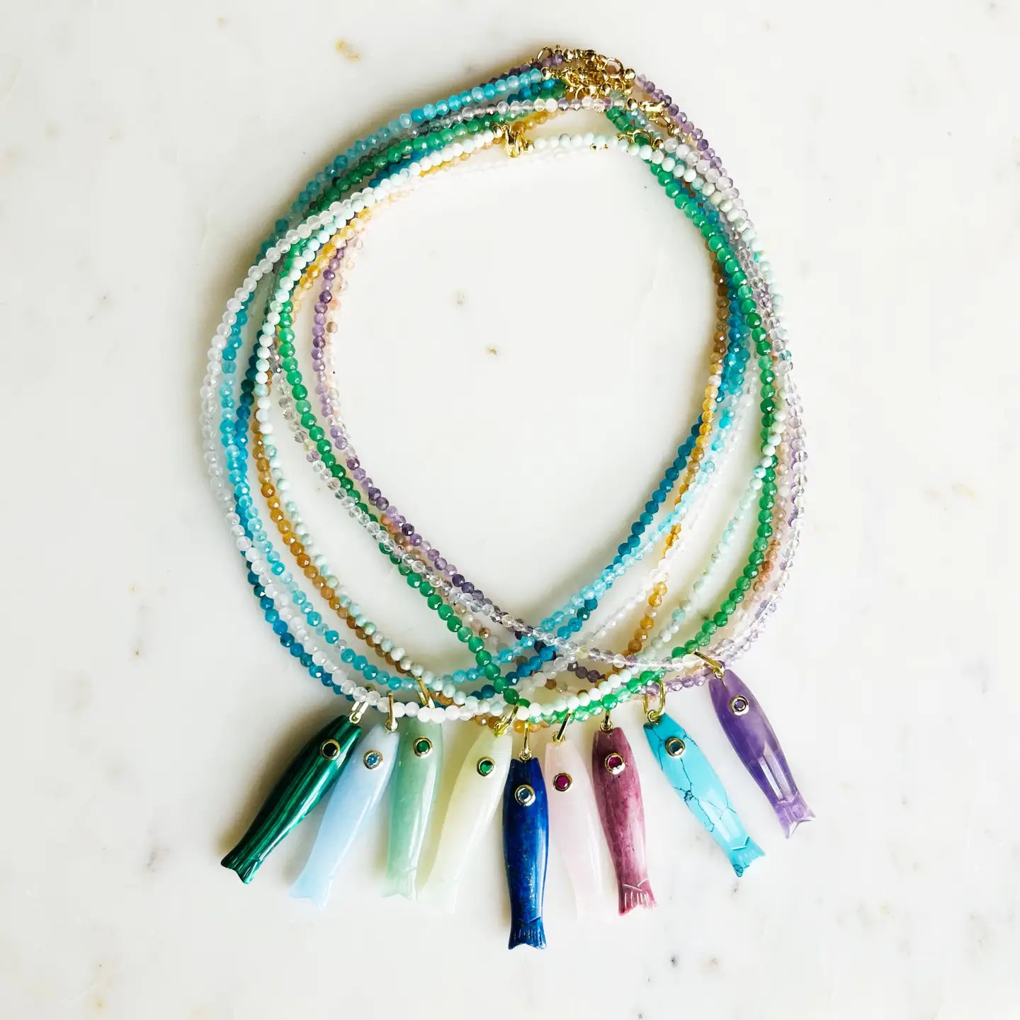 COOPER FISH NECKLACE
