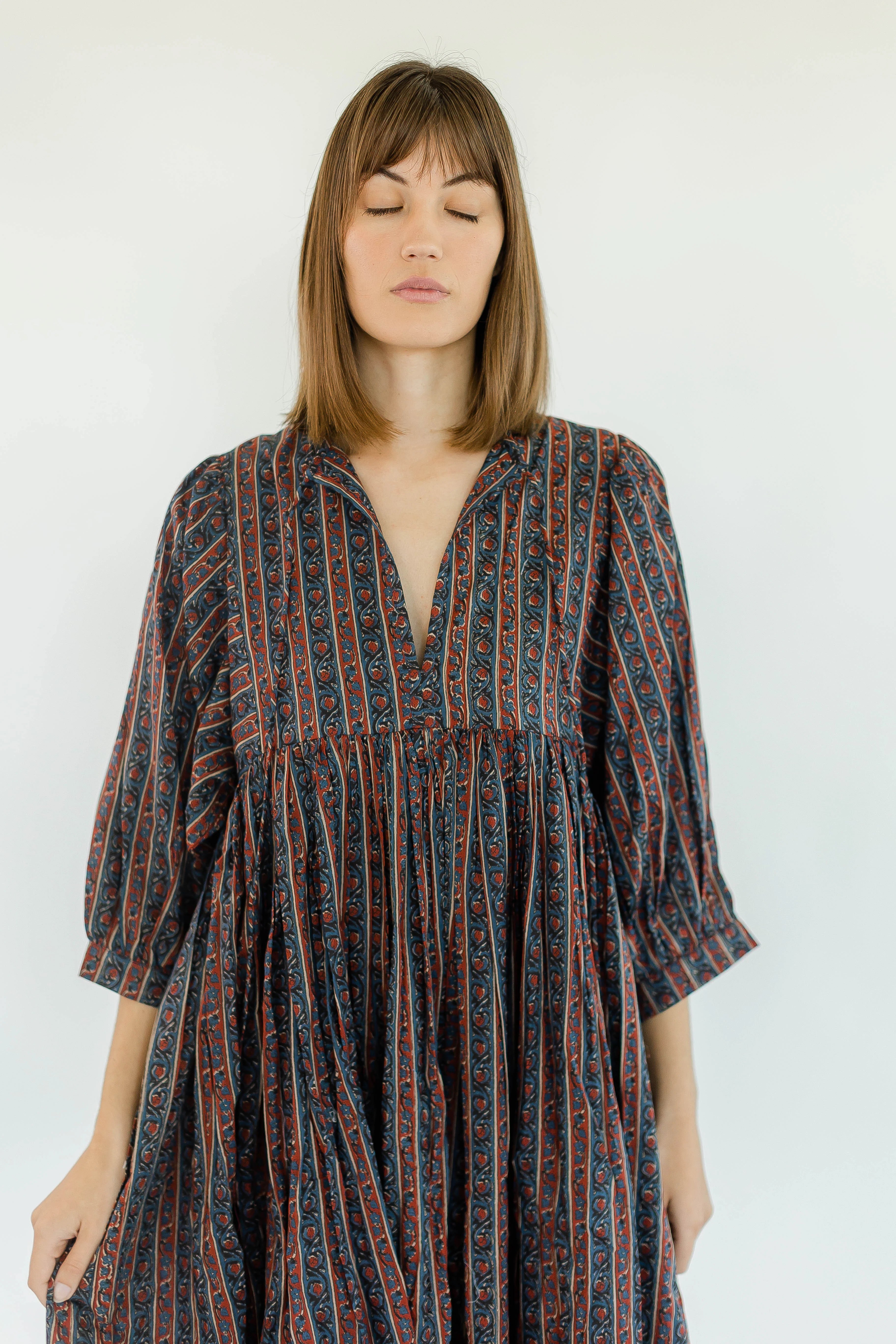 CLOVER DRESS IN AMBER