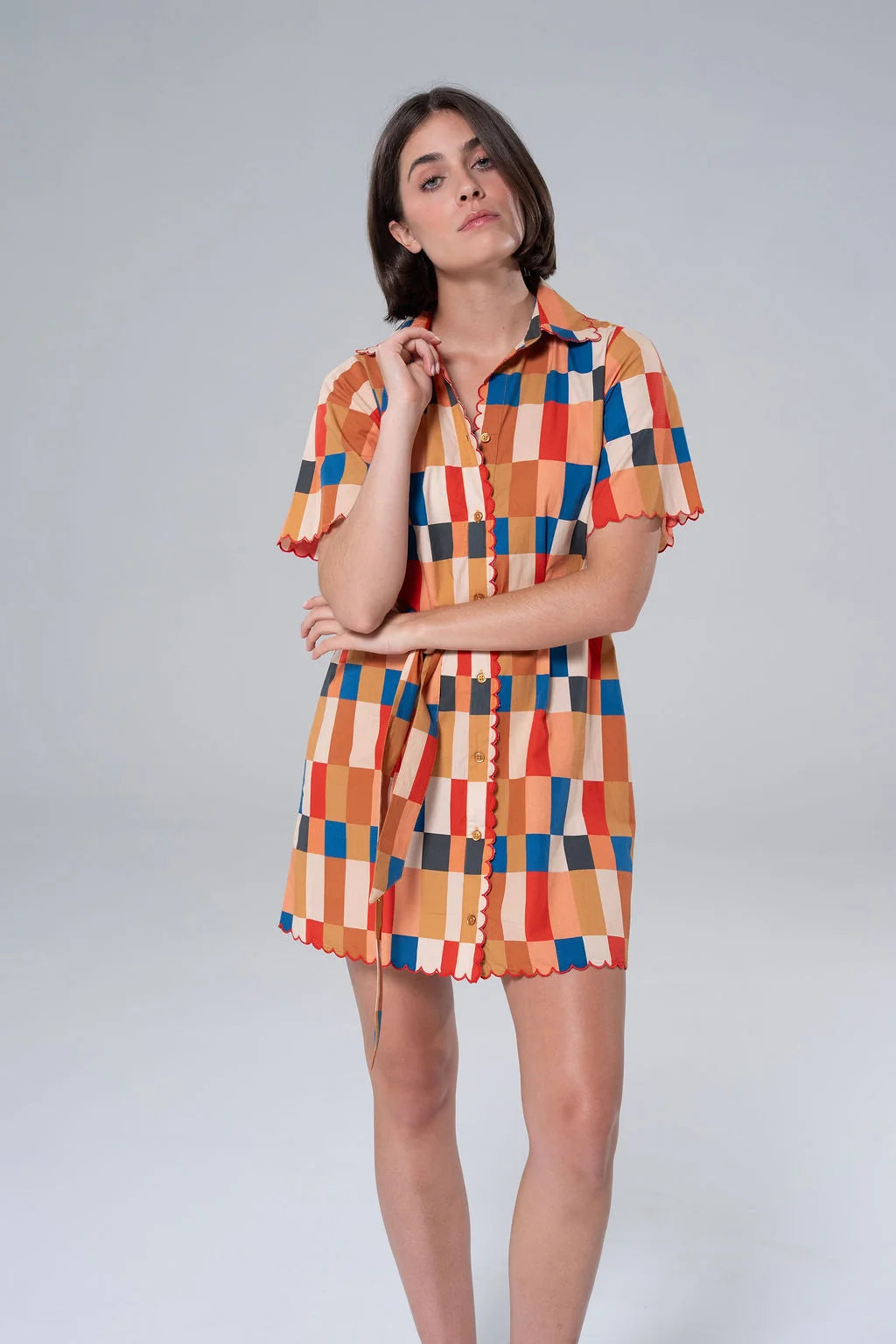 BRITON COURT MONICA SCALLOPED MINI