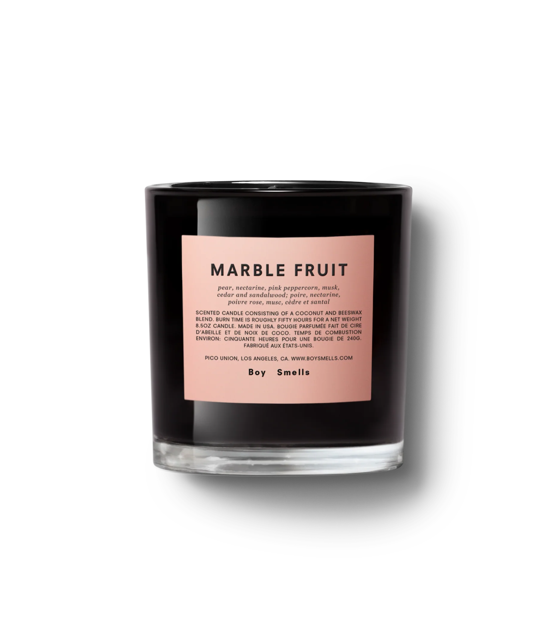 MARBLE FRUIT 8.5OZ CANDLE