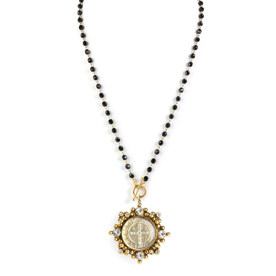 DELFINA CRYSTAL JET BLACK