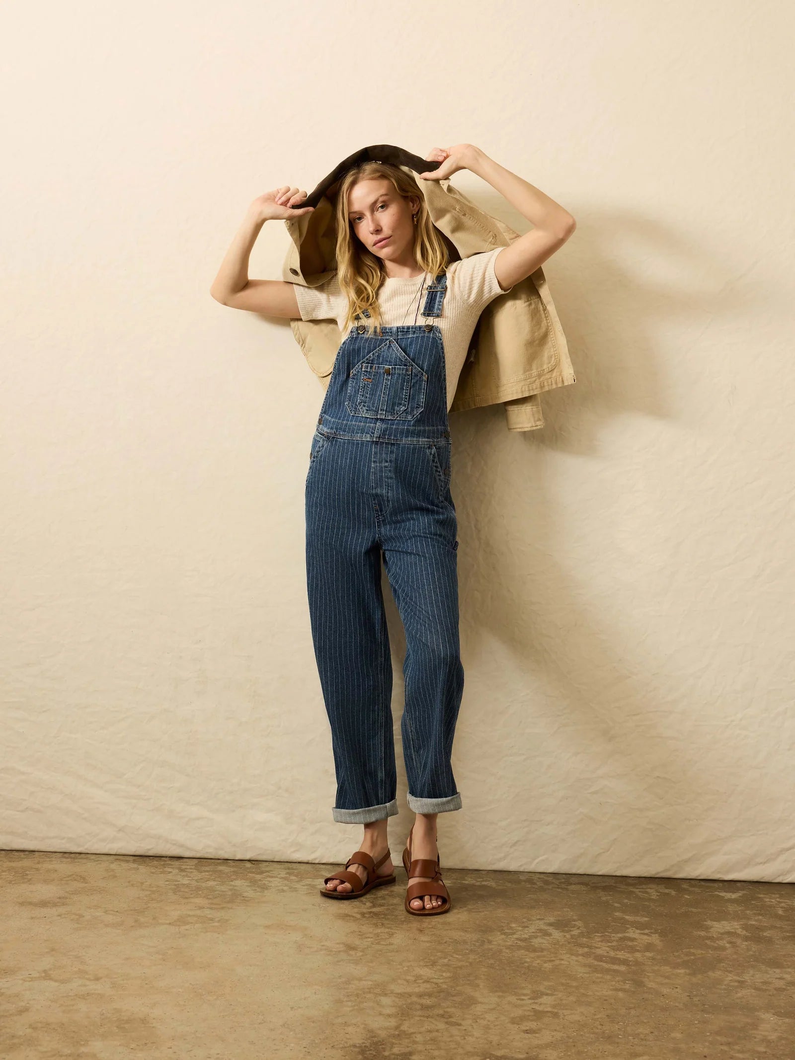 DENIM RIVETER OVERALL