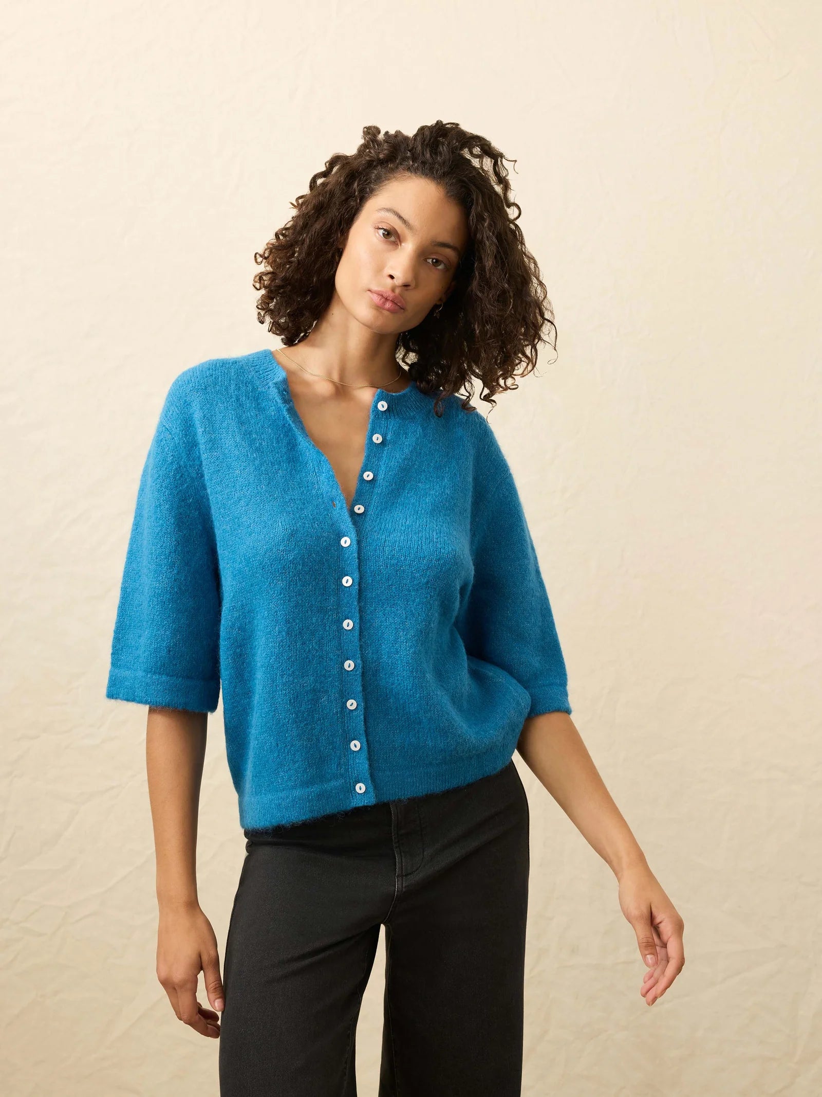 APRES ALPACA CARDIGAN