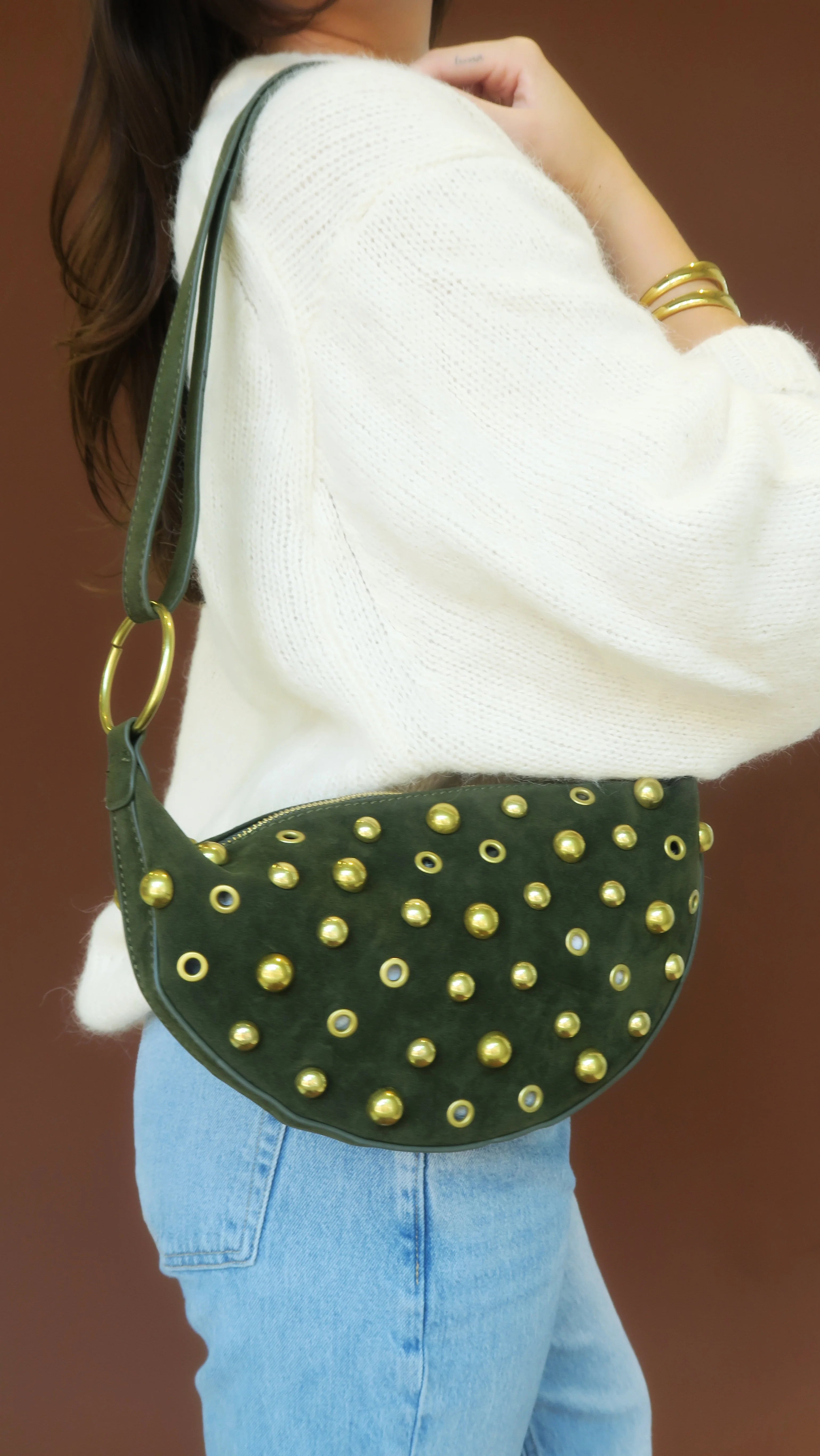 MAEVE STUDDED BAG