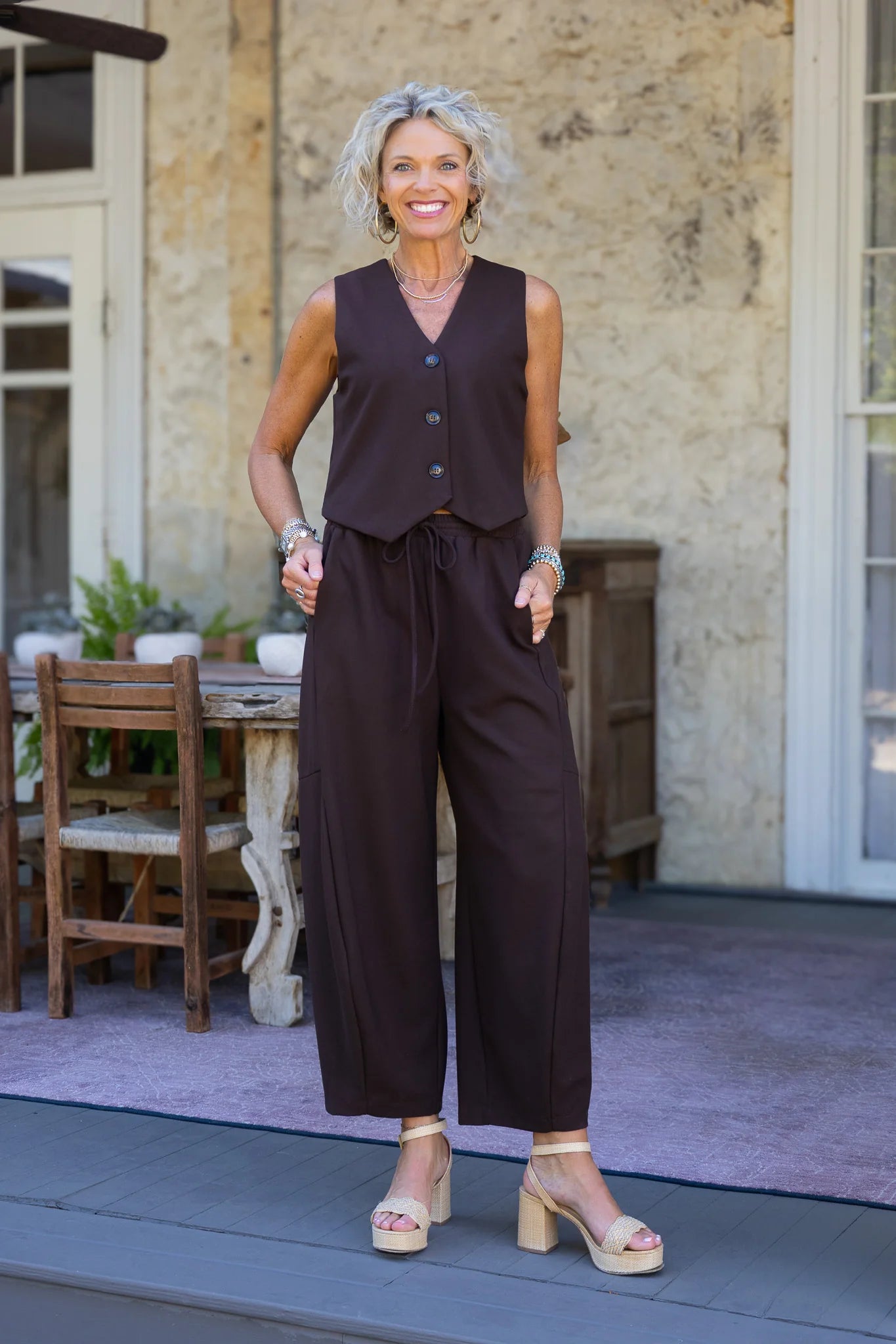 TAVERTINE PANT