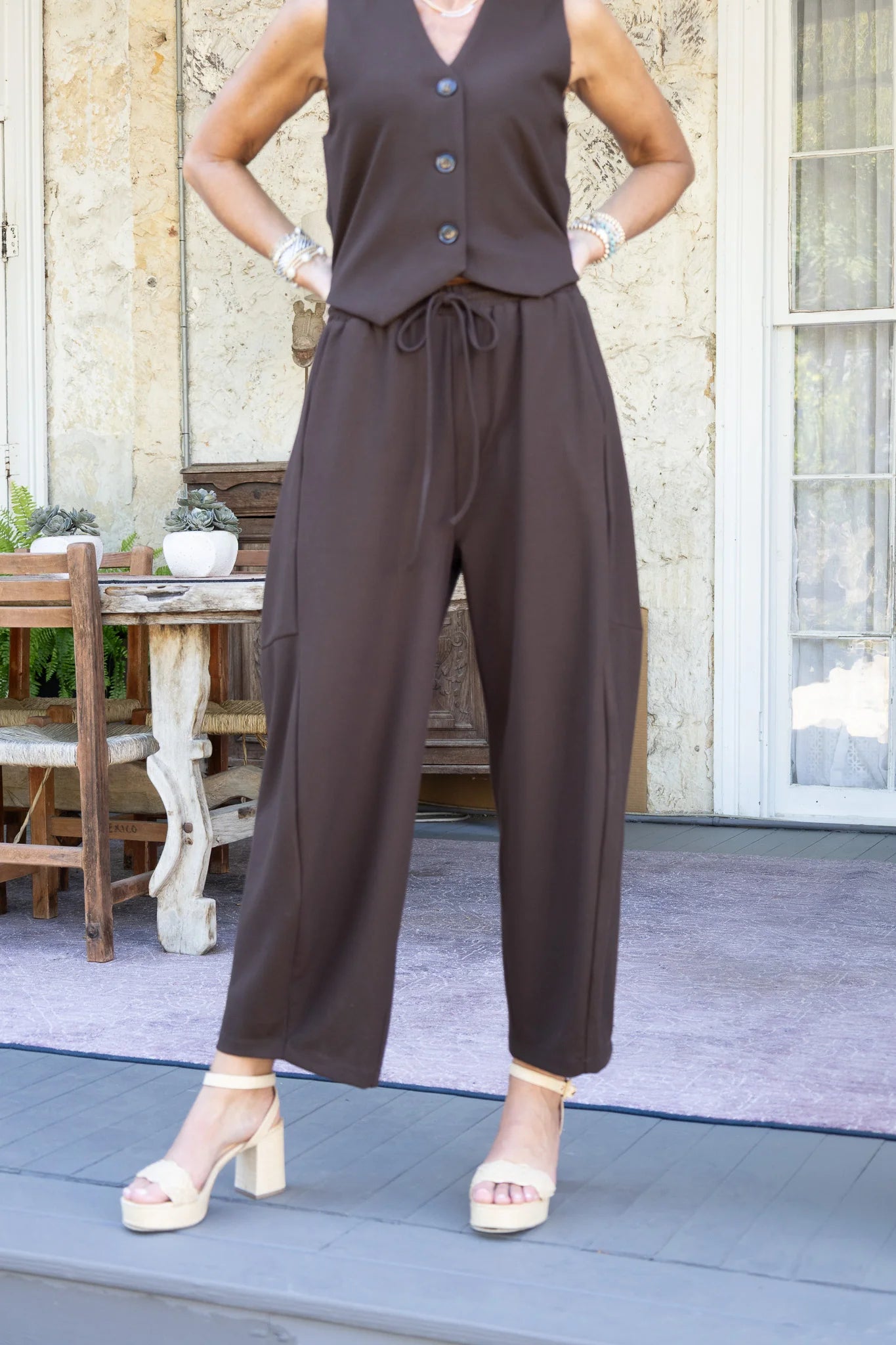TAVERTINE PANT