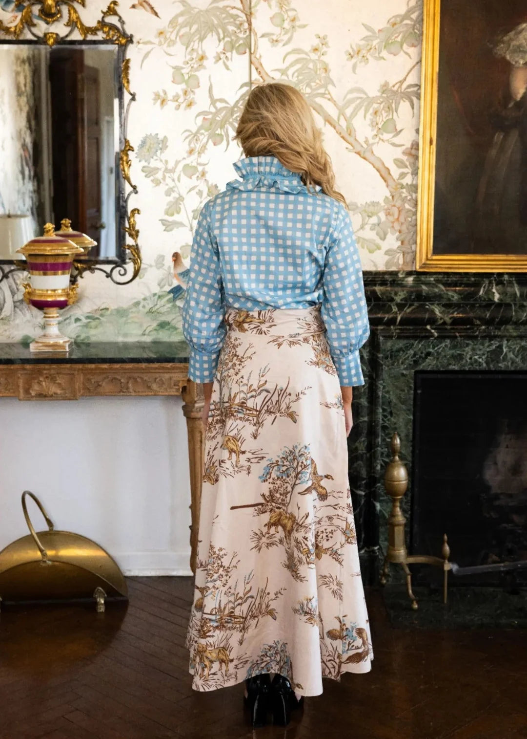 BRADY WRAP SKIRT | MAPLE FIELD & FEATHER