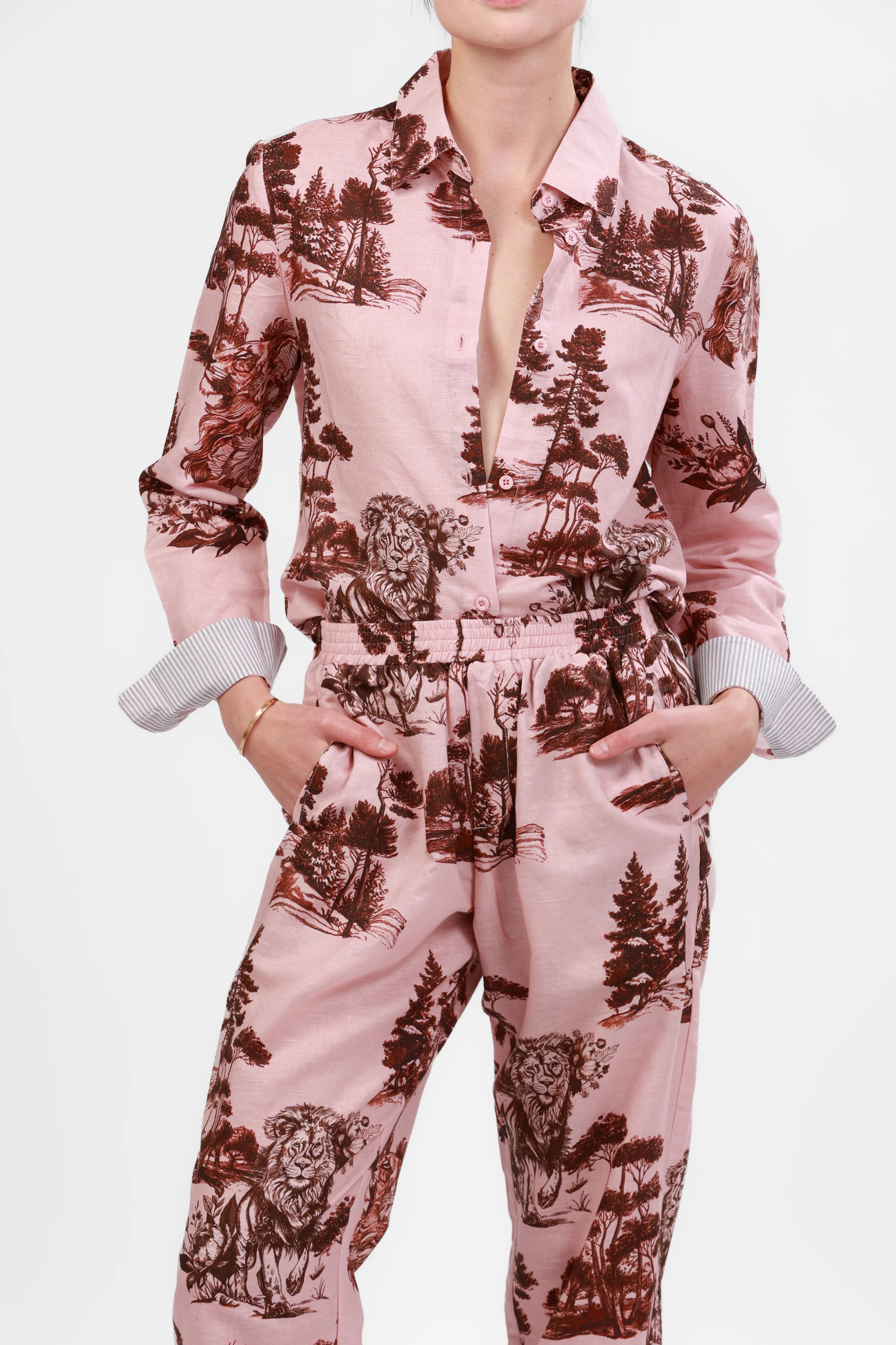 SHIRT LANDSCAPE ROSE