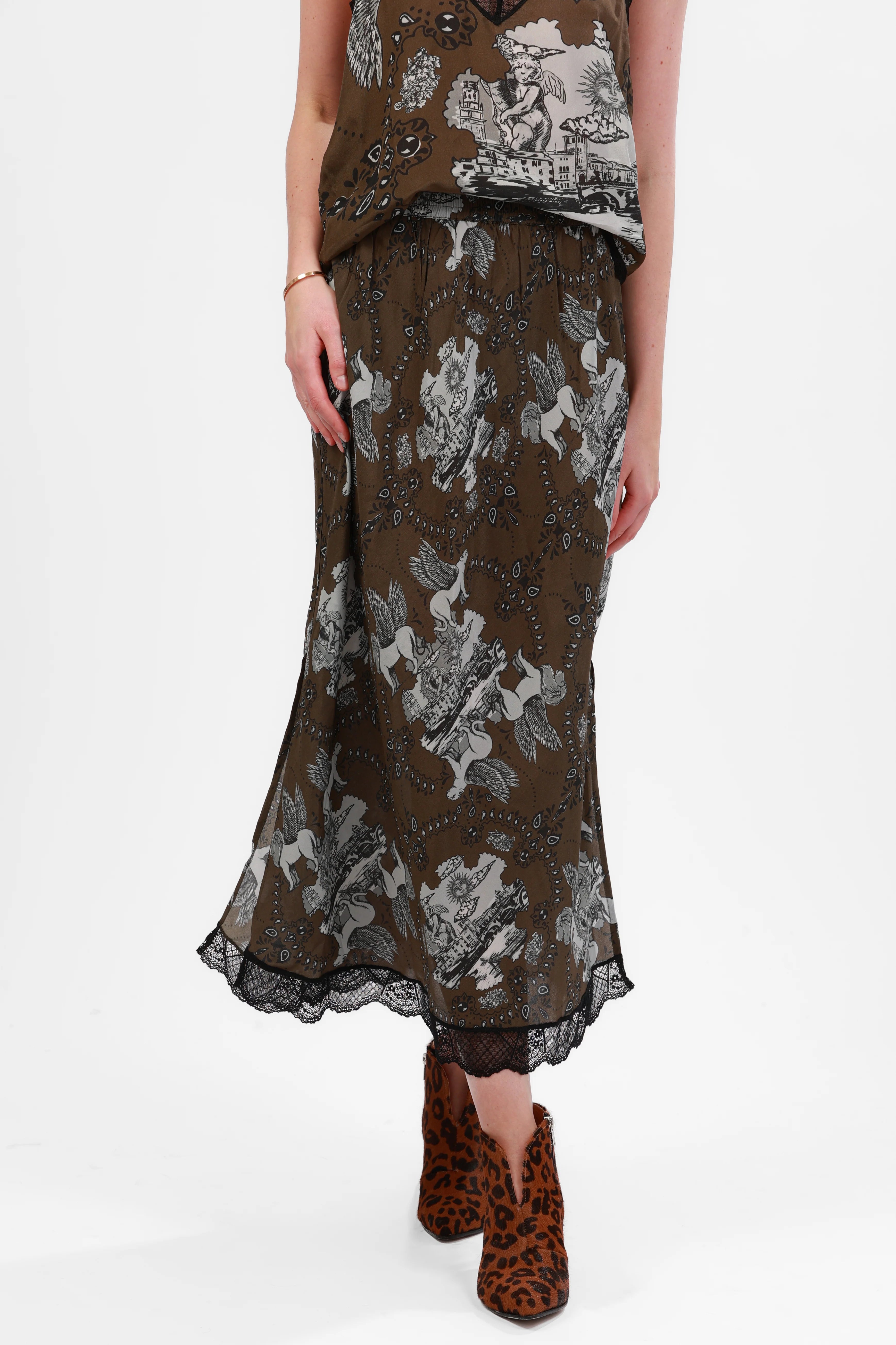 SILK SKIRT ITALIAN COAST