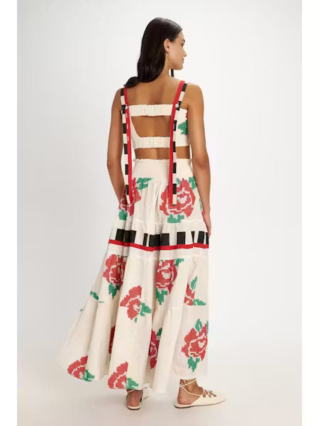 ROSES MAXI SKIRT