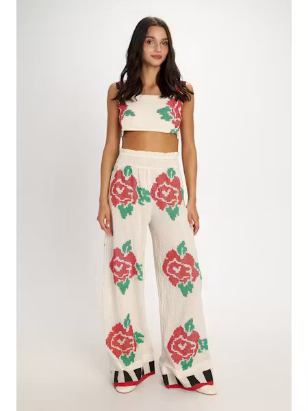 ROSES MAXI SKIRT