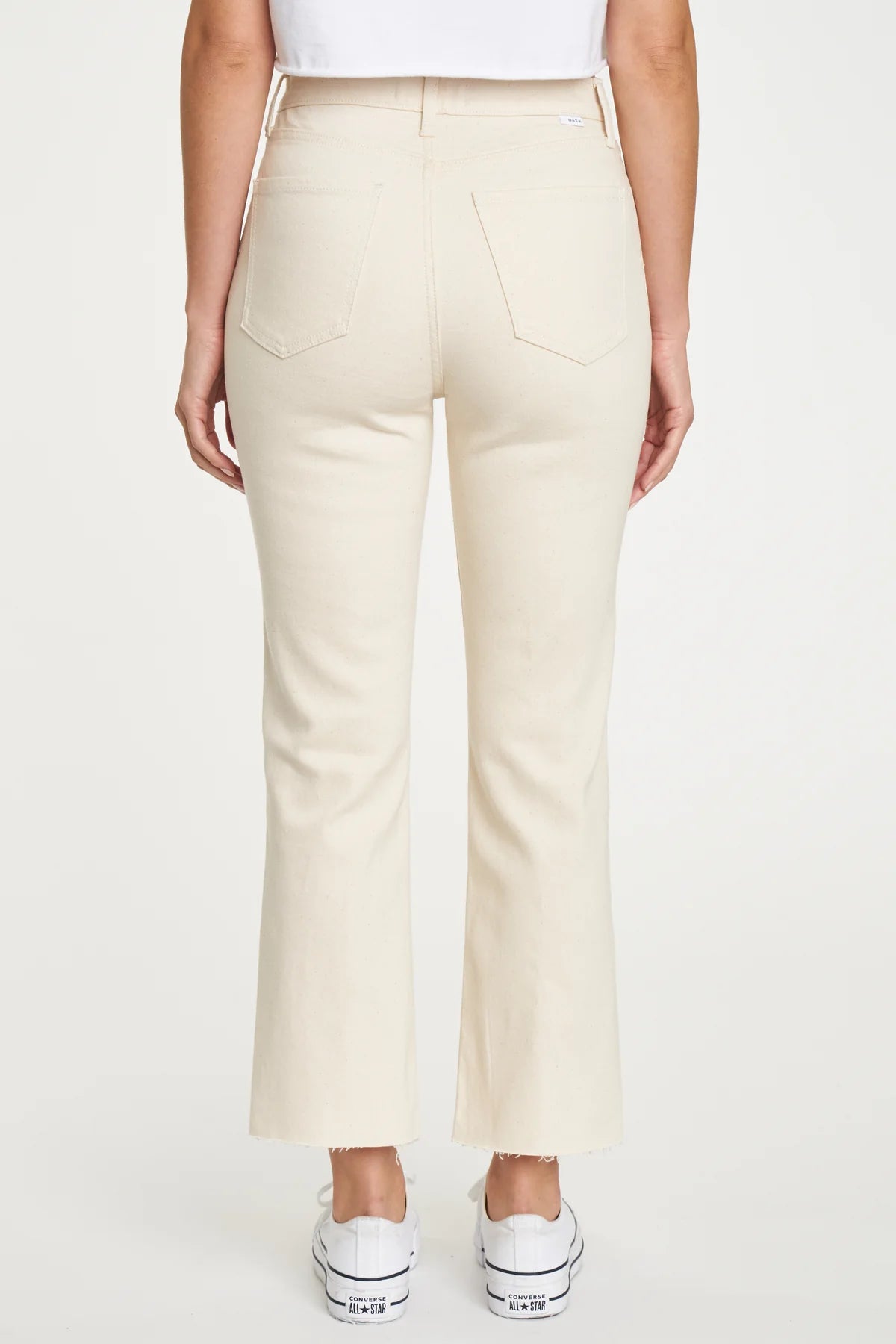SHY GIRL HIGH RISE FLARE JEANS