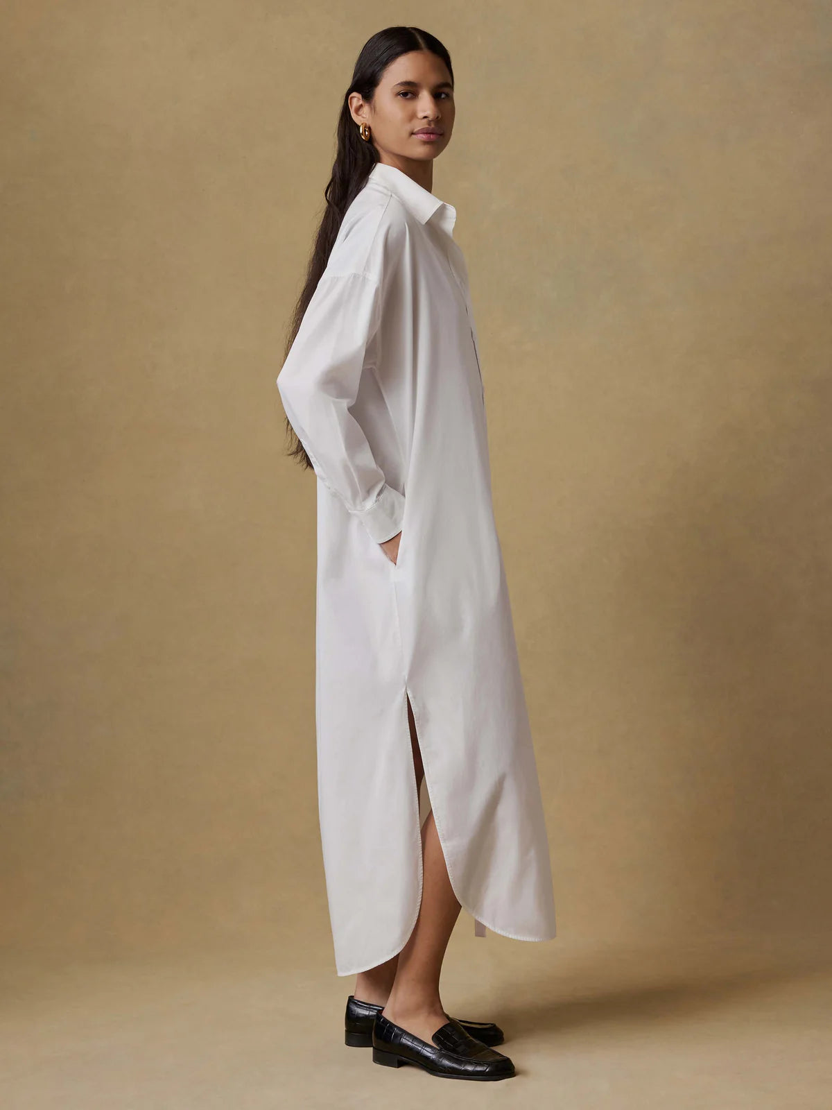 COASTAL POPLIN RIO SHIRTDRESS