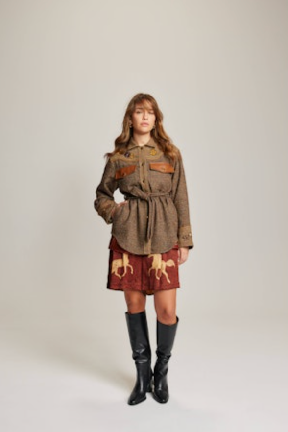 KIARA BELTED JACKET