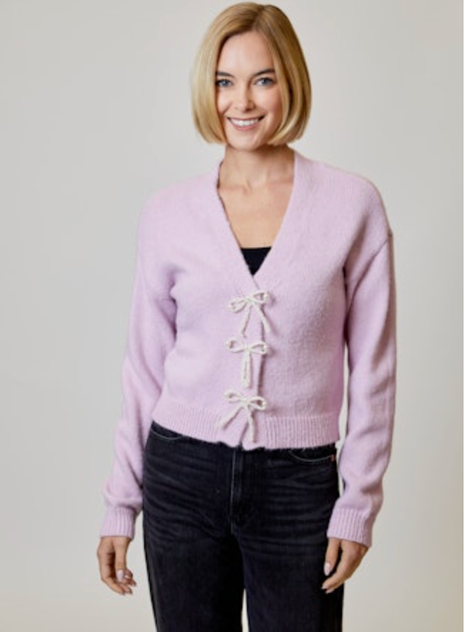 GEM BOW CARDI
