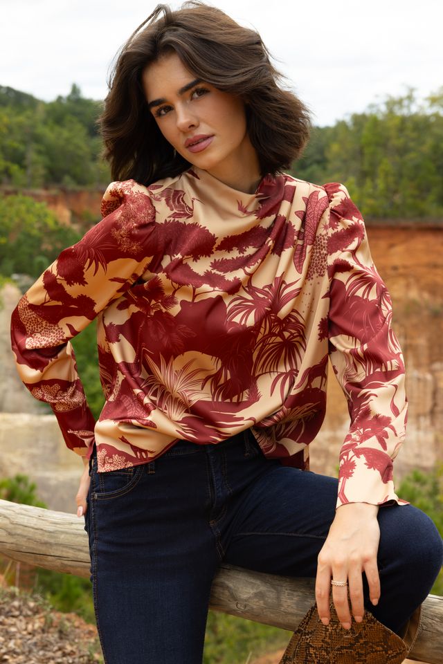 ALDEN ADAIR SCARLETT TOP