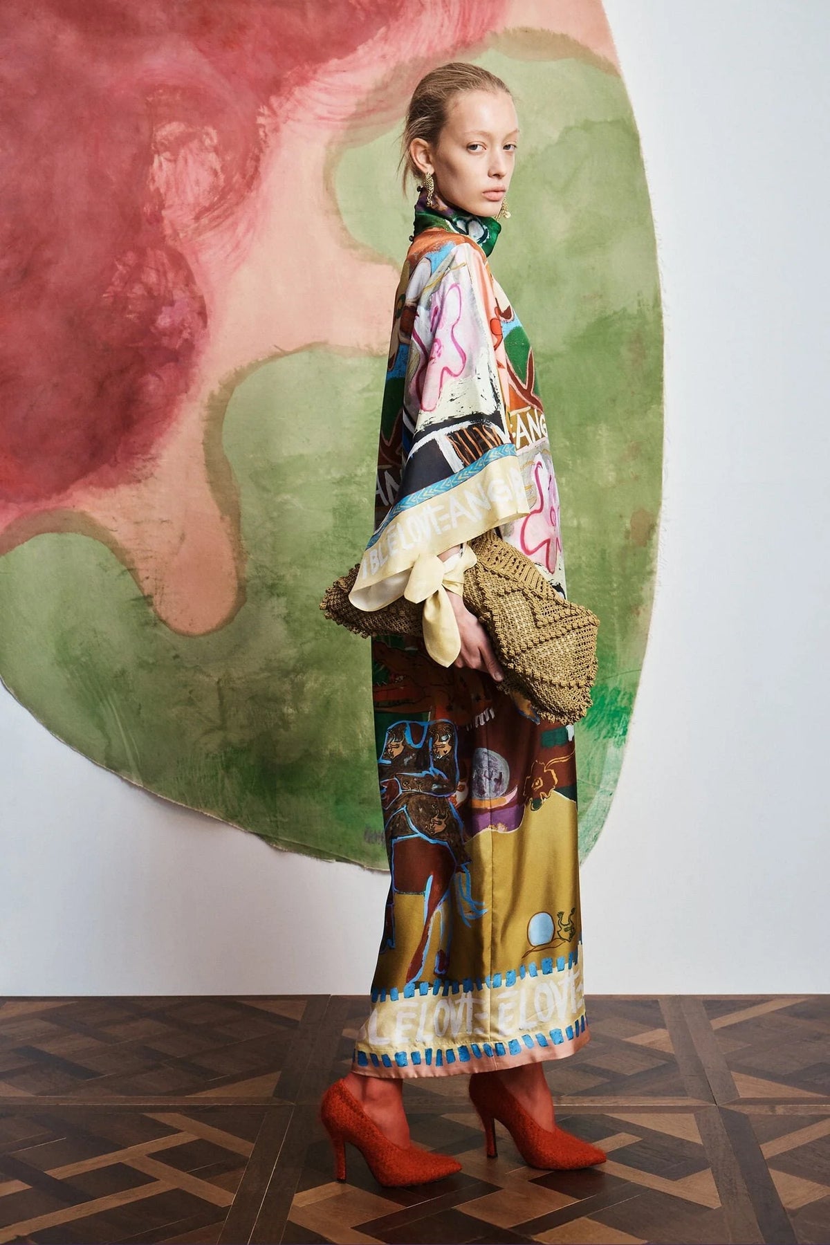 ALEMAIS MLAK SILK MIDI