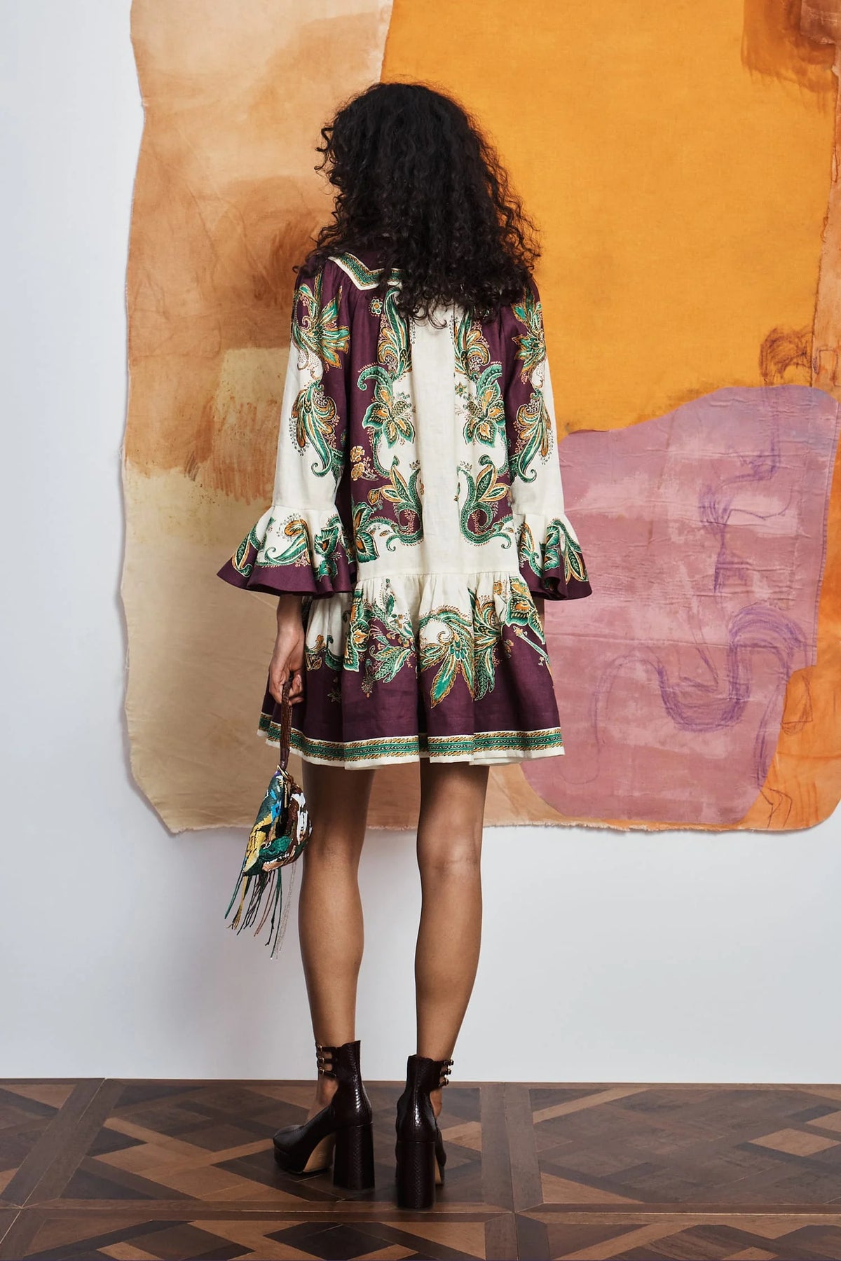 ALEMAIS RUTHIE MINI DRESS