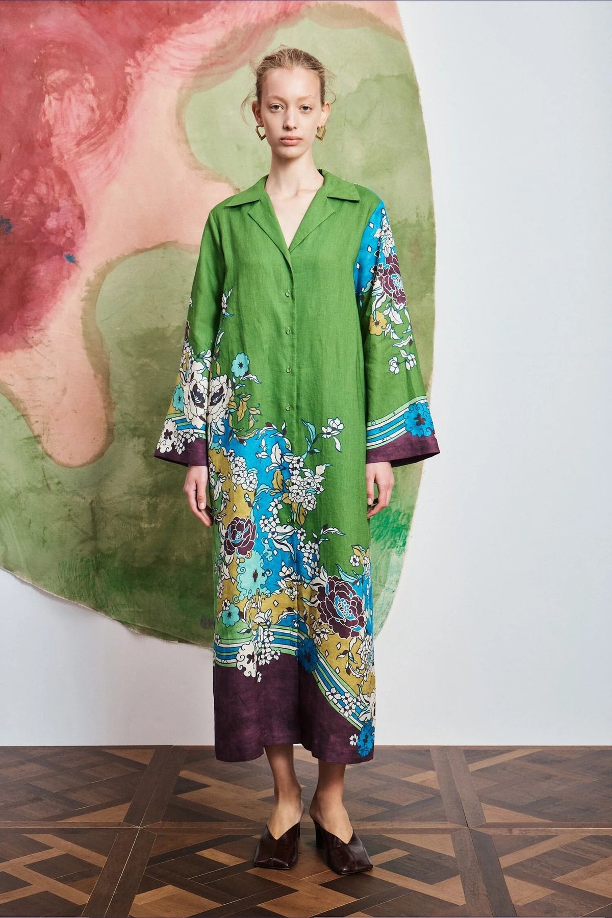 ALEMAIS NANCI SHIRTDRESS