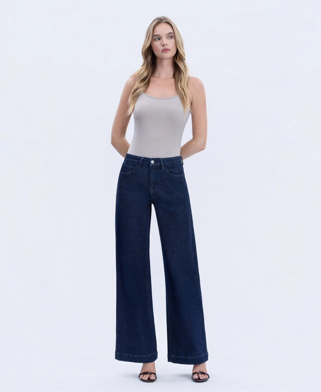 HIGH RISE TROUSER HEM