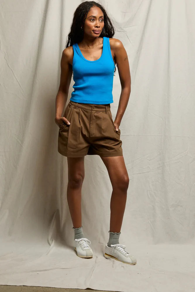 BLONDIE RIB BRA FRIENDLY TANK