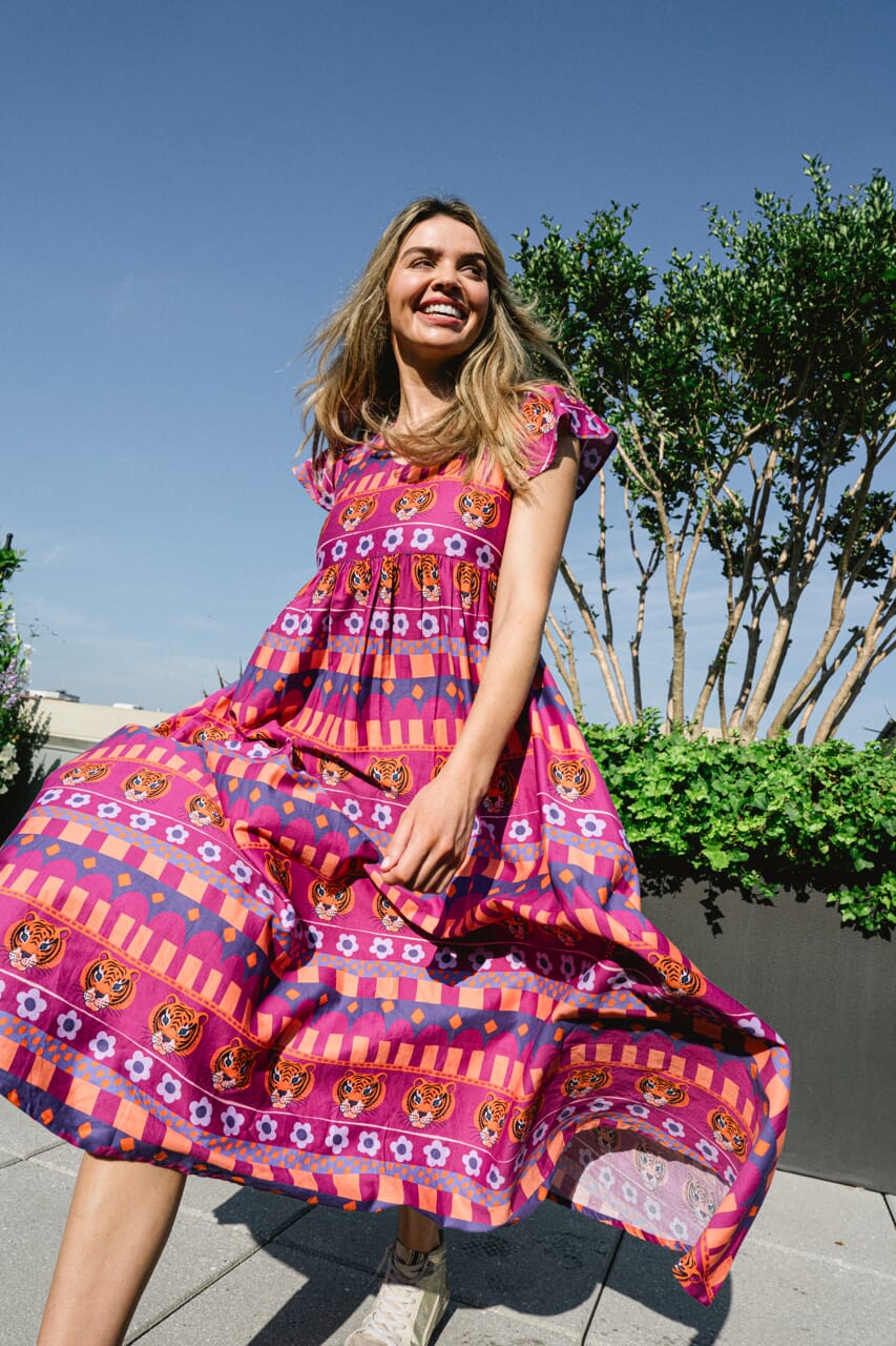 JENNY TIGER DRESS