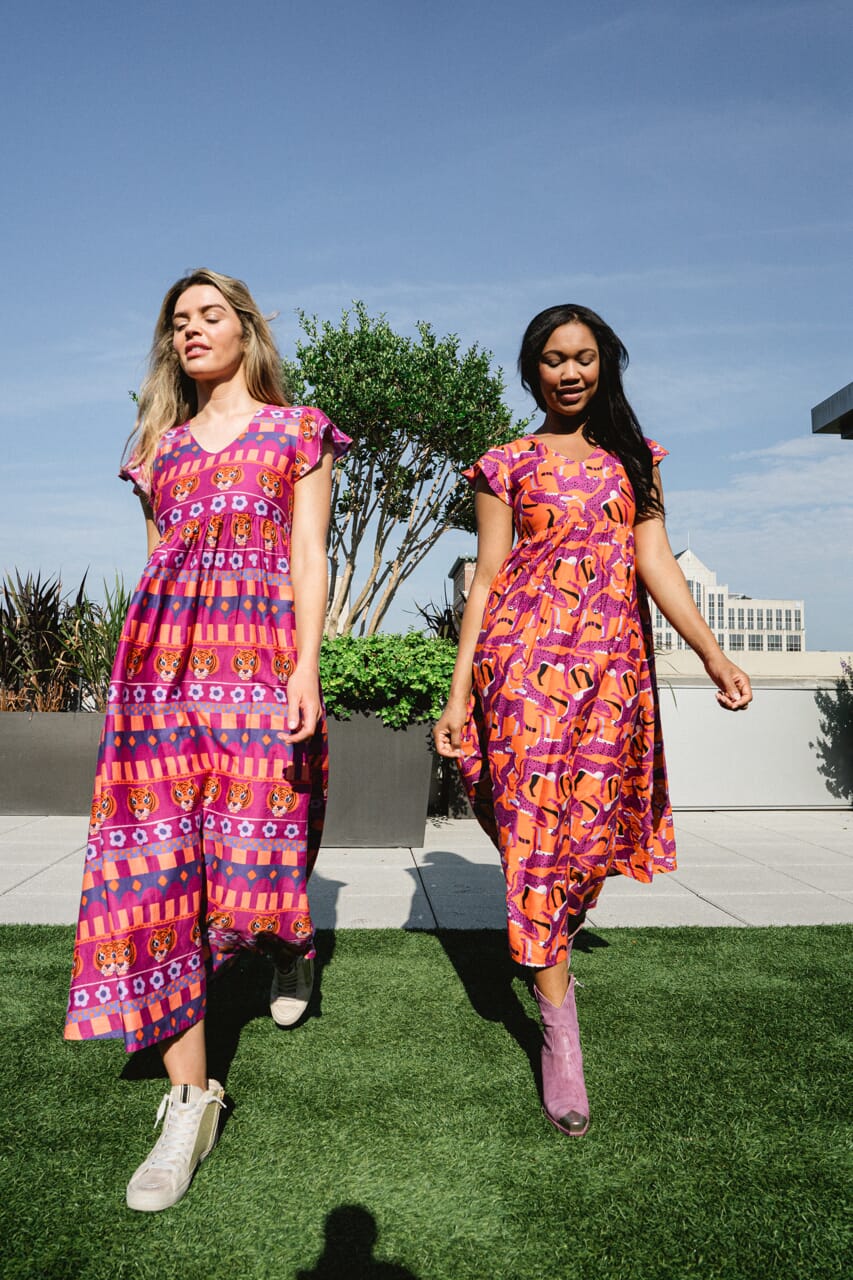JENNY TIGER DRESS