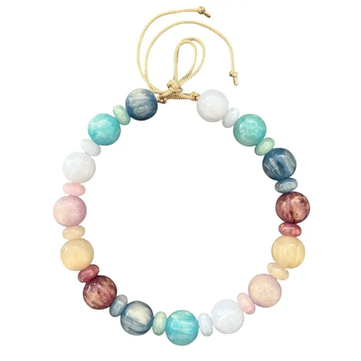 CHUNKY BEADED NECKLACE