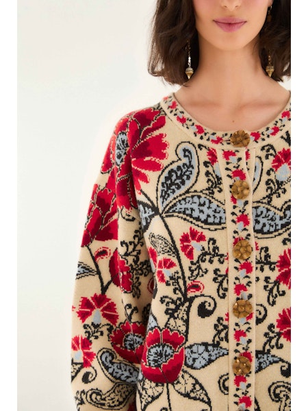 FRANCESCA SAND CARDIGAN