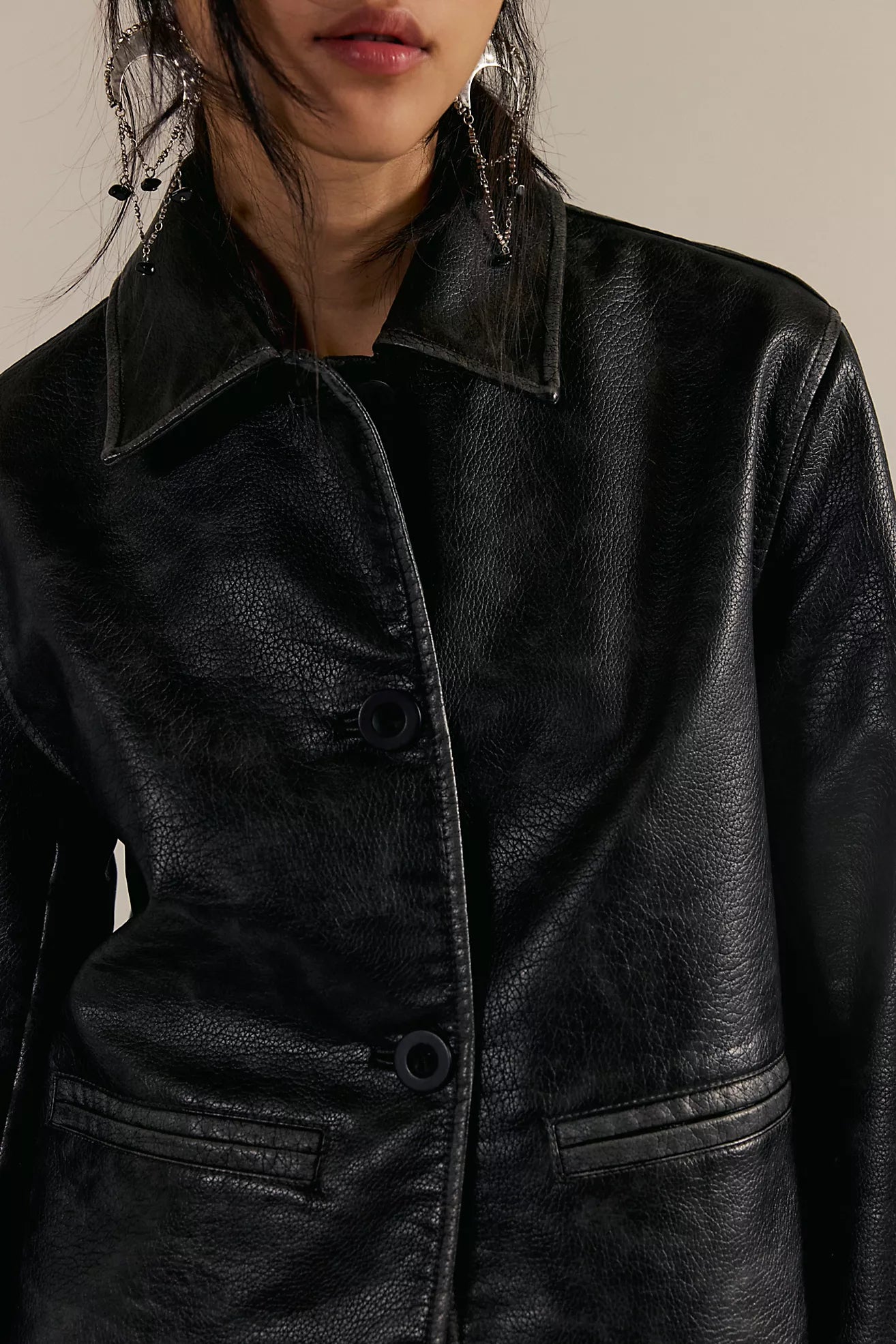 HERA VEGAN LEATHER JACKET
