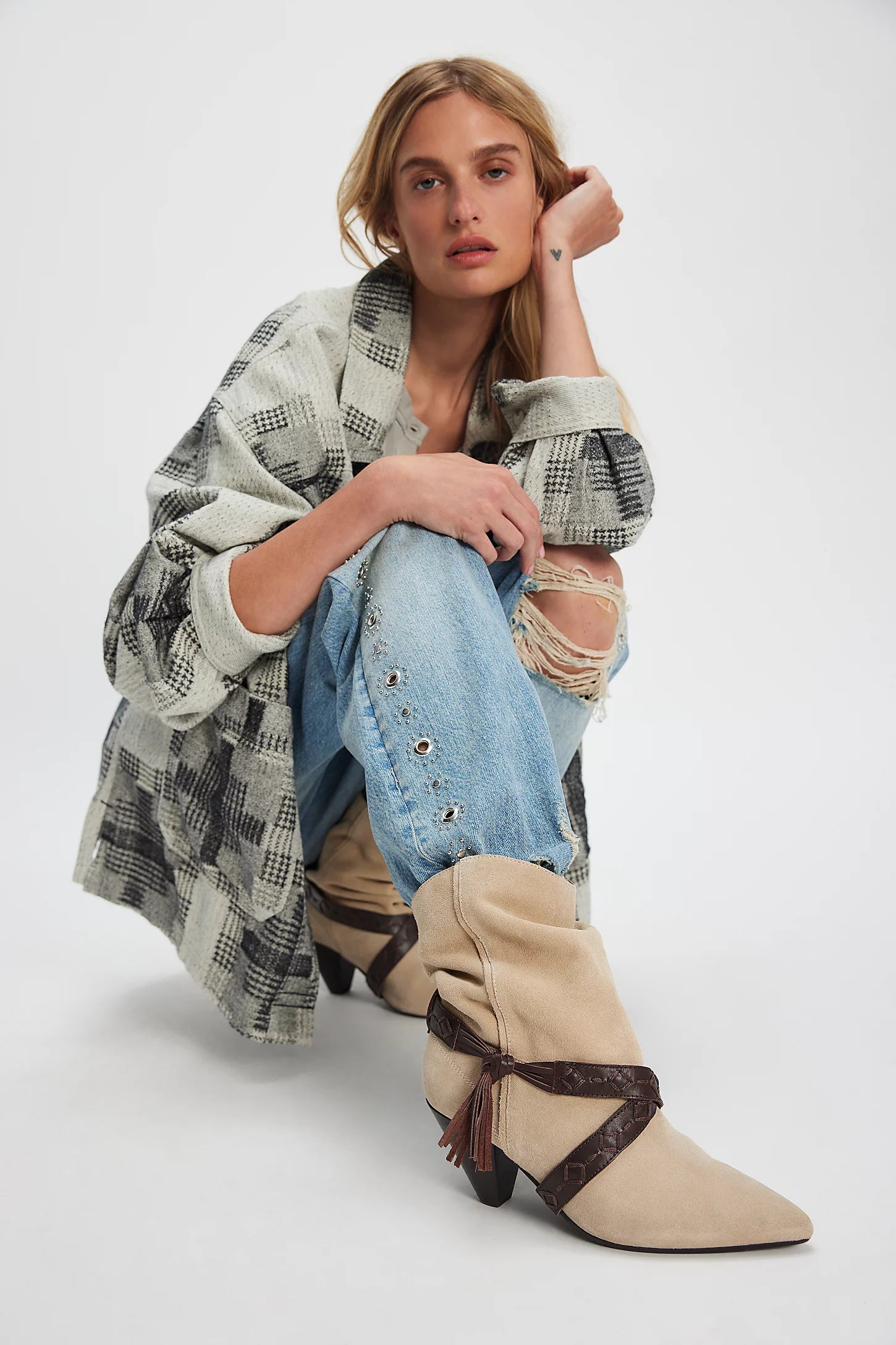 BRONTE BELT WRAP BOOT