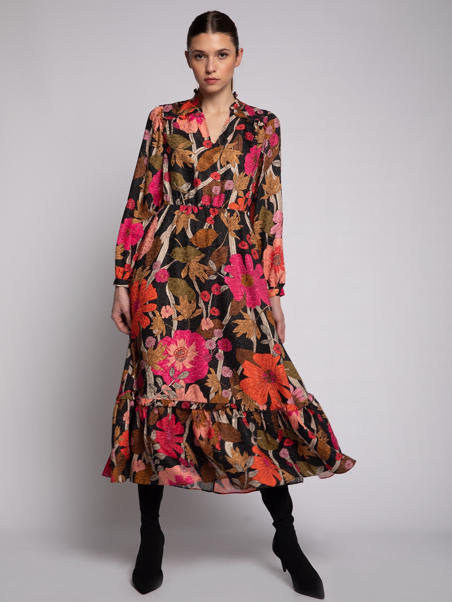THERESA FLORAL DRESS
