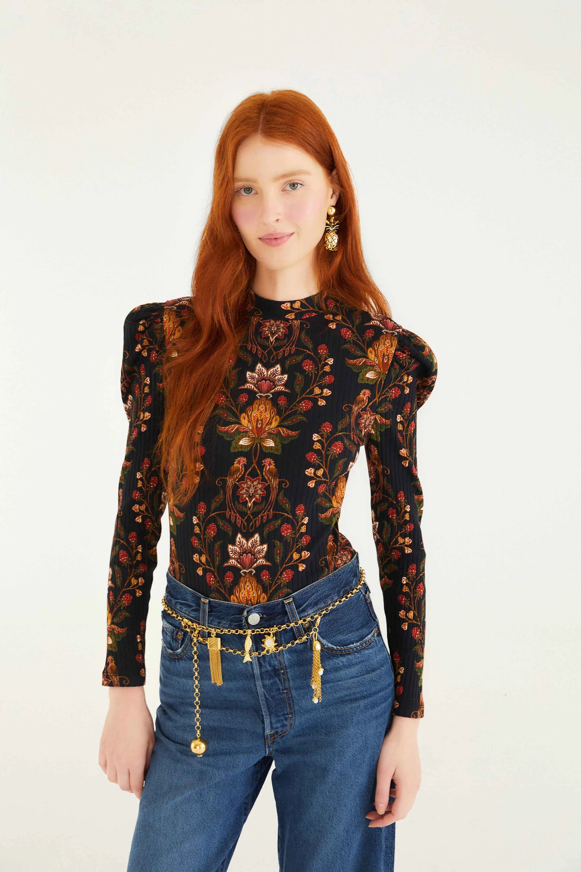 BERRY GARDEN BODYSUIT