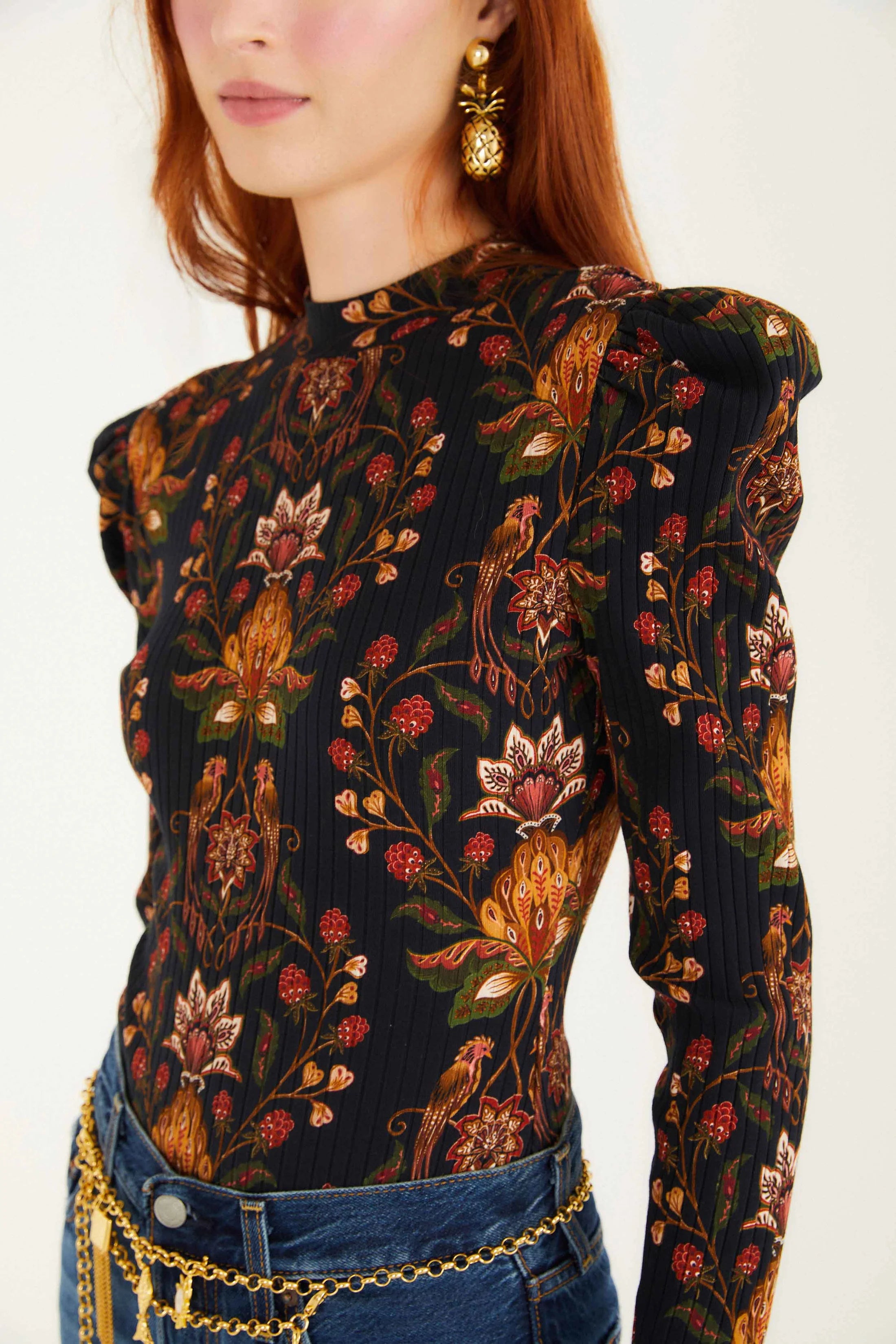 BERRY GARDEN BODYSUIT