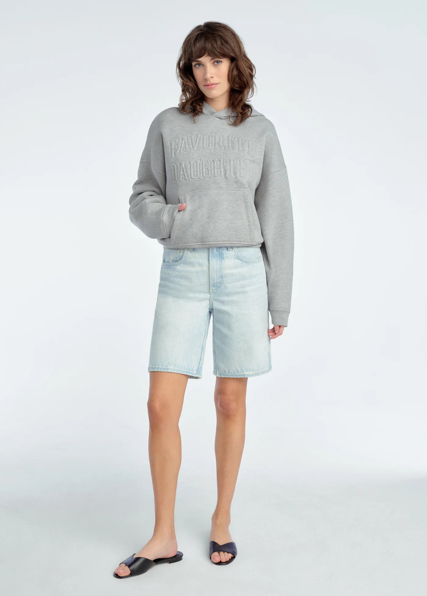 THE COLLEGIATE EMBOSSED HOODIE