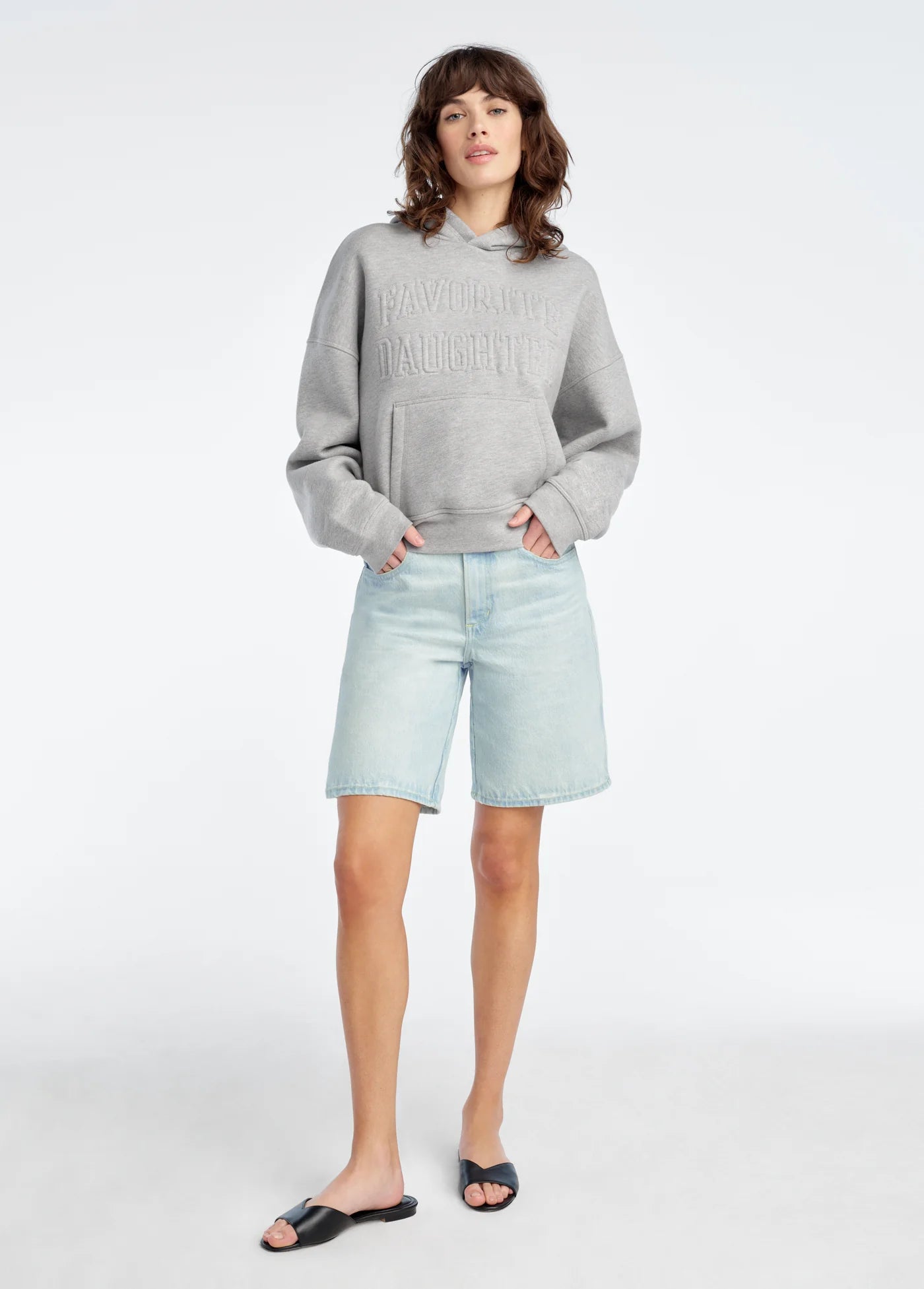 THE COLLEGIATE EMBOSSED HOODIE