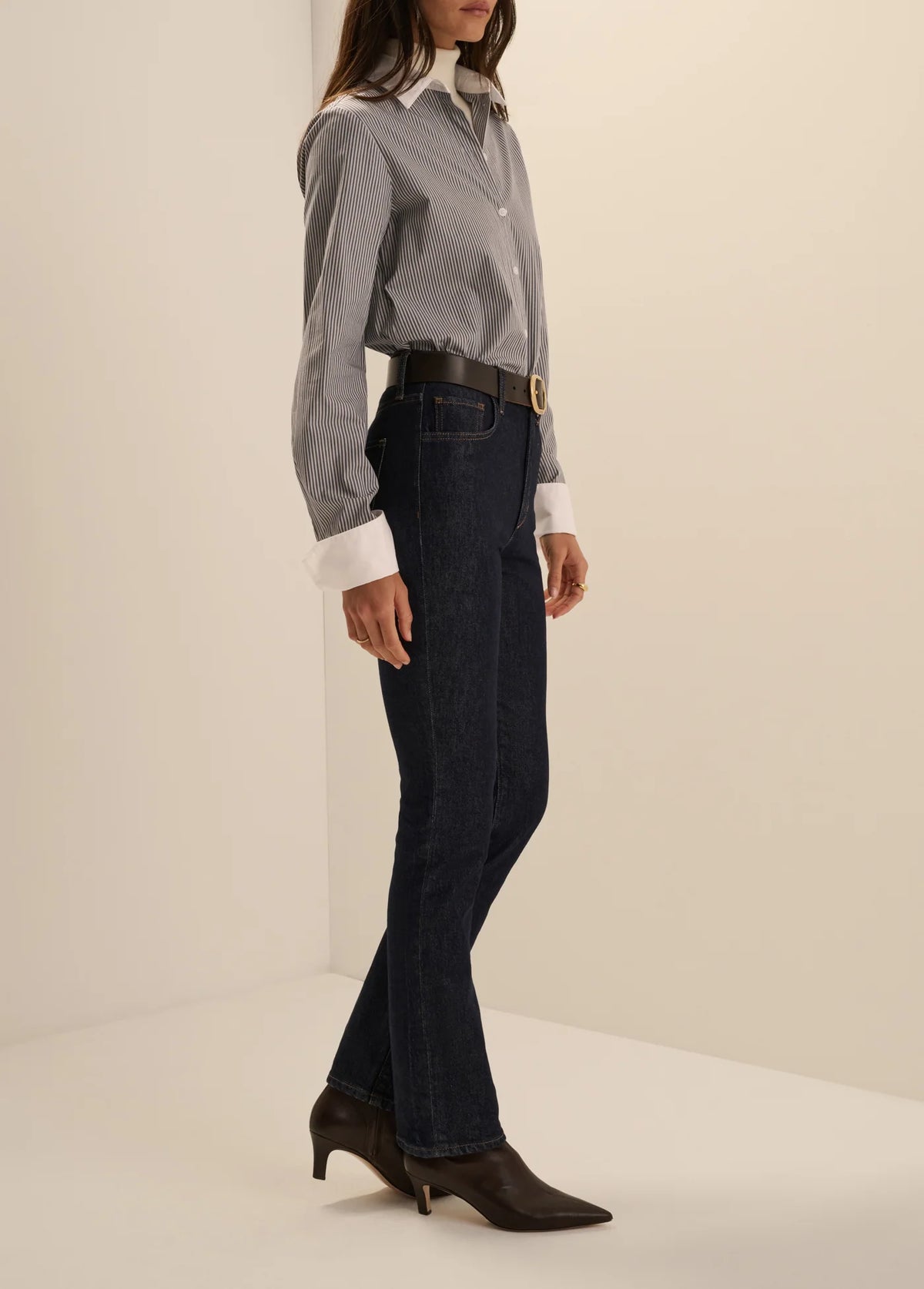 FAVORITE DAUGTHER CUFFED STATEMENT SHIRT