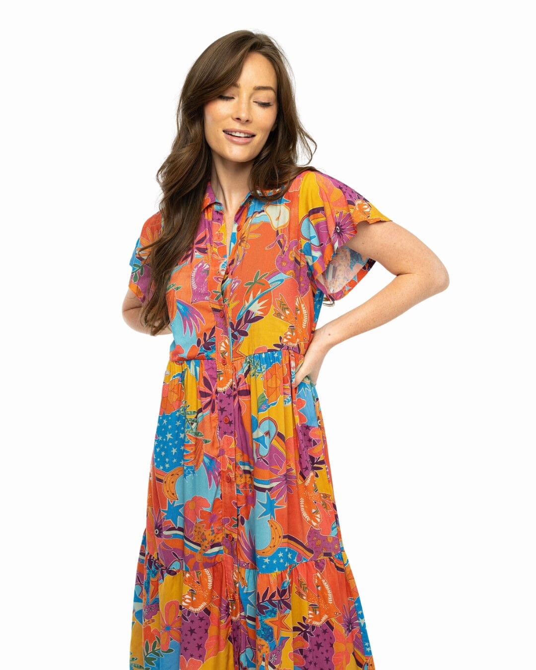 FRENCHI MAXI DRESS