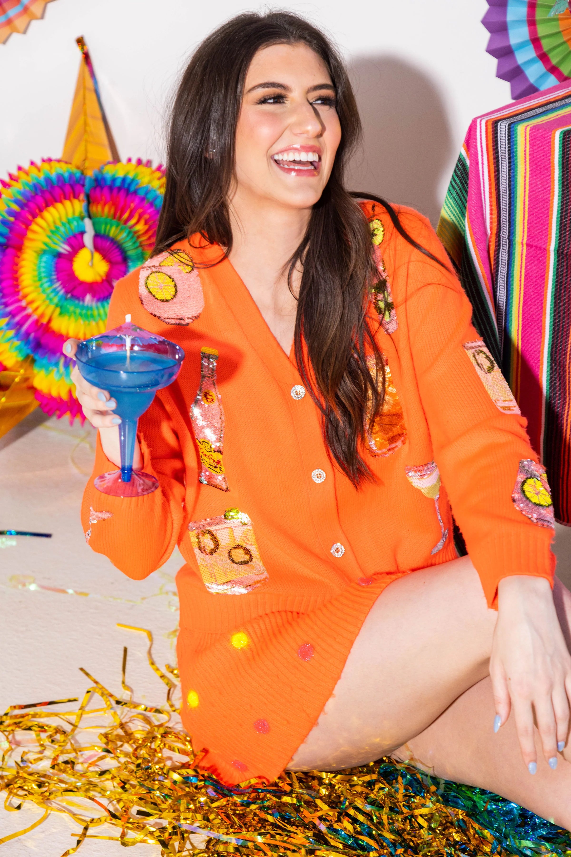 TEQUILA DRINK CARDIGAN