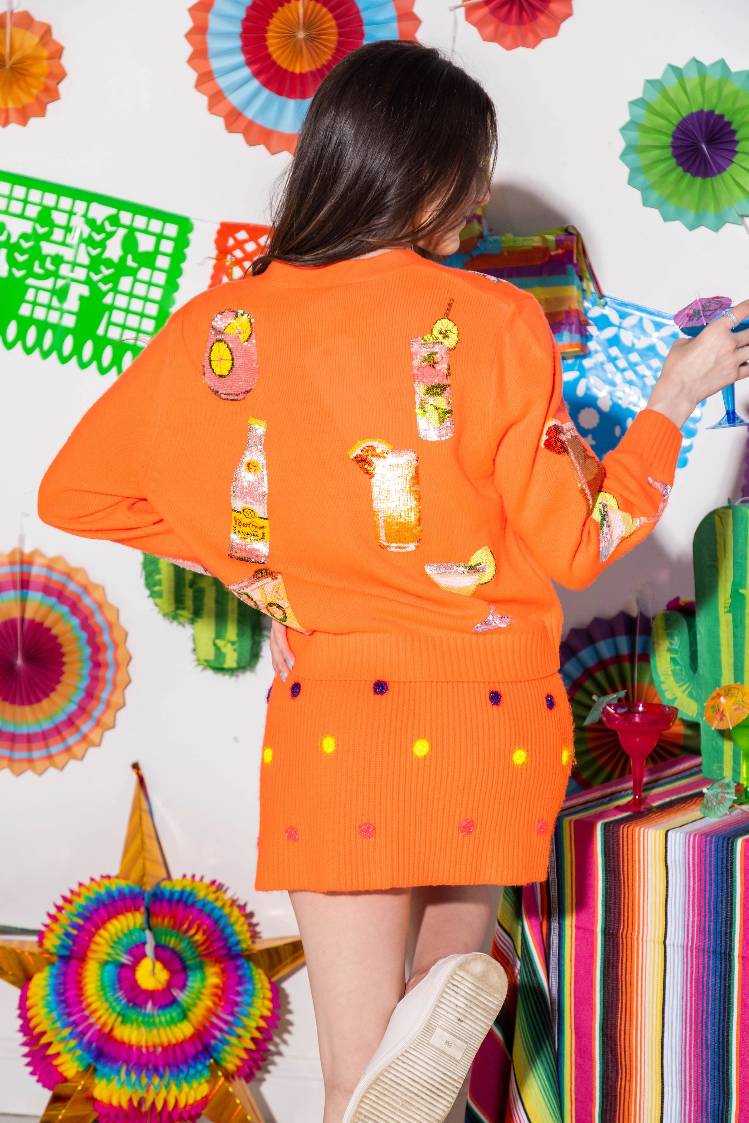TEQUILA DRINK CARDIGAN