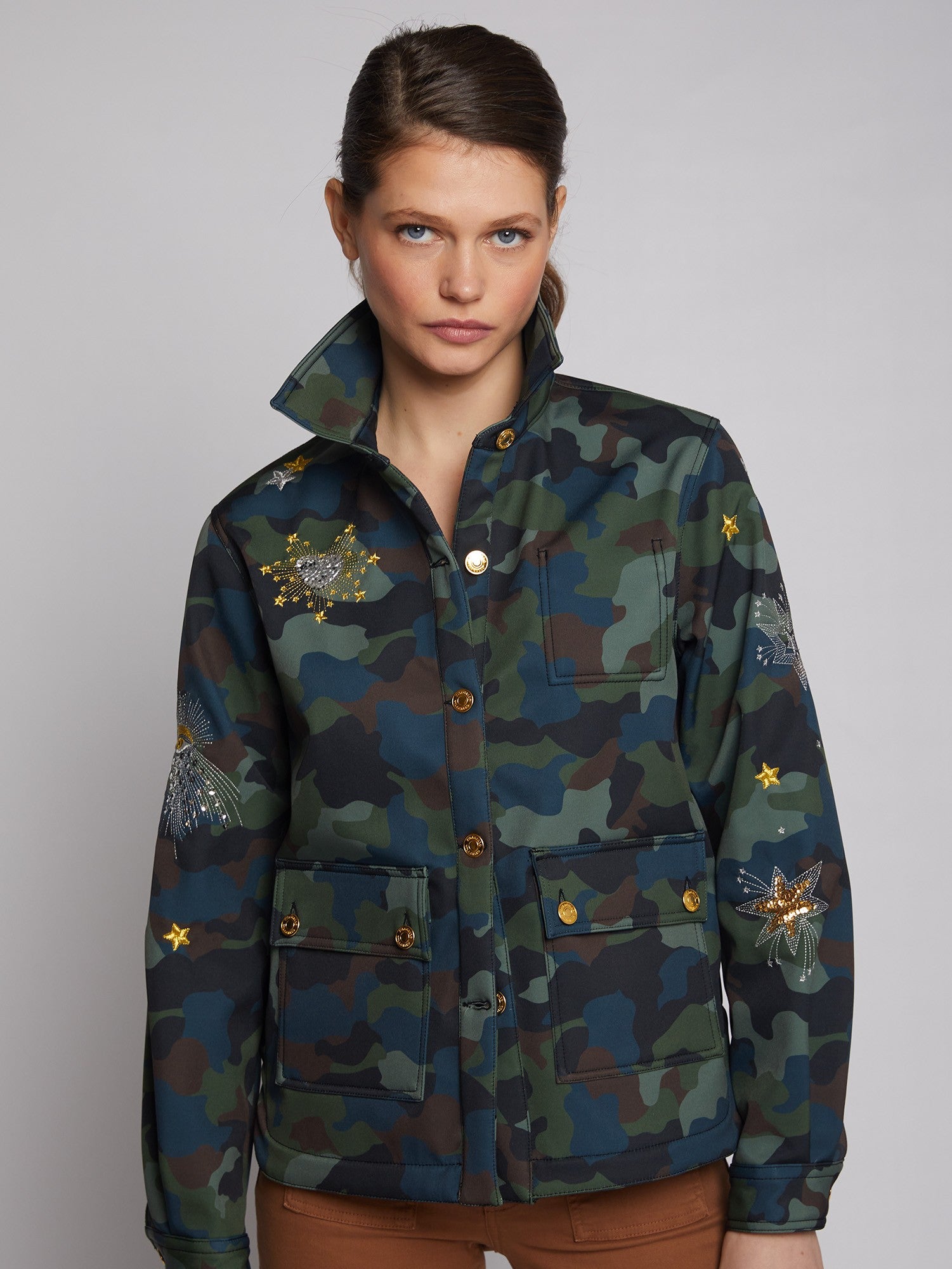 OLIVIA CAMO JACKET