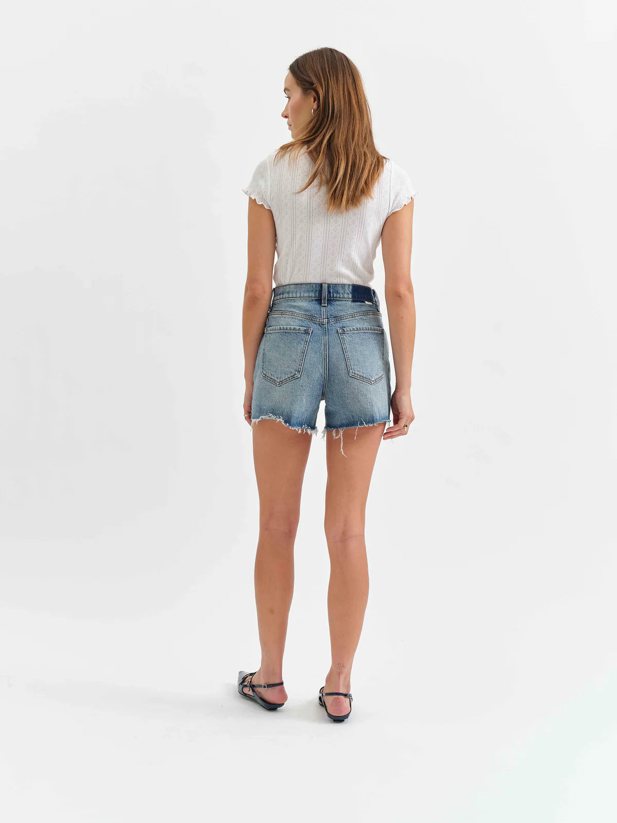 KNOCKOUT DENIM SHORTS