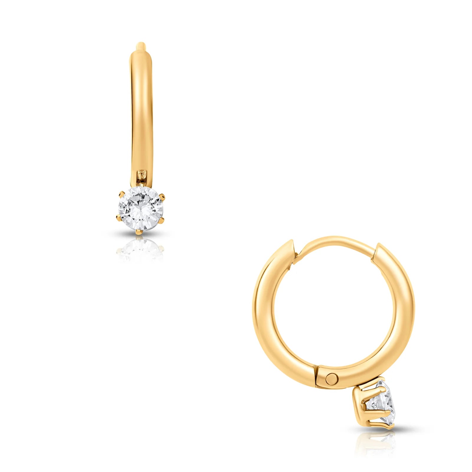 MALIKA MINI HOOP EARRINGS