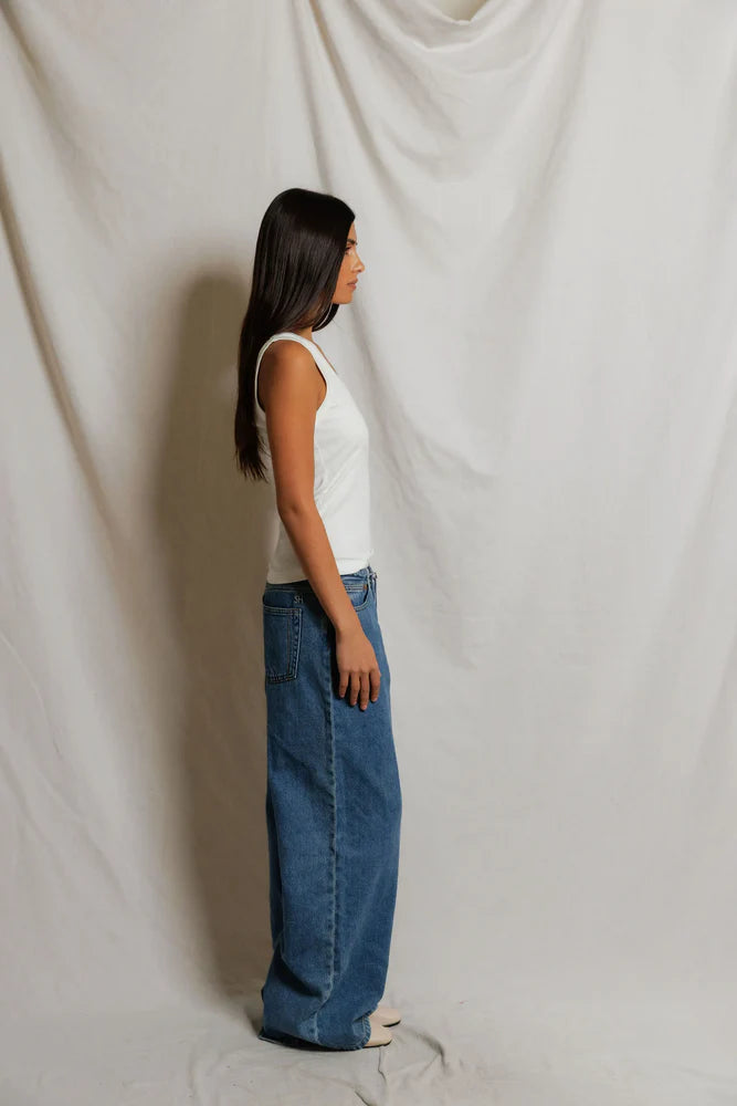 MALLORY LUXE RIB TANK