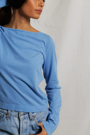 DROP SHOULDER LS