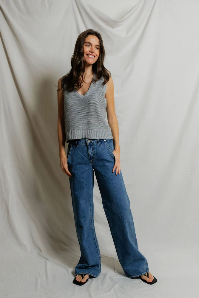 SWEATER TANK TOP