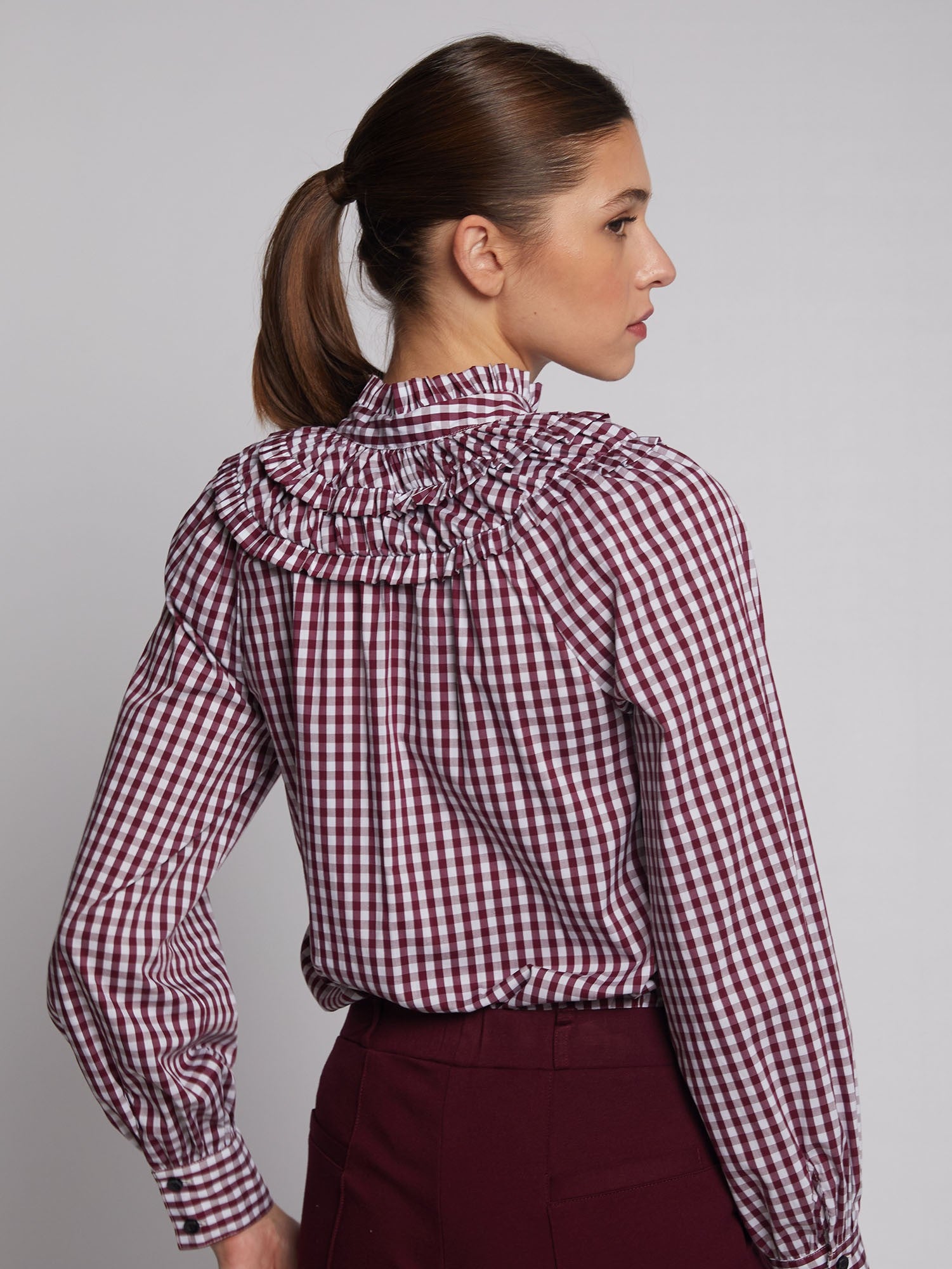 MARALYN STRIPE BLOUSE