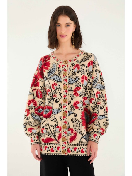 FRANCESCA SAND CARDIGAN